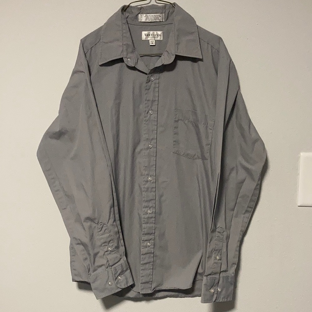 Can heusen button down dress shirt boys